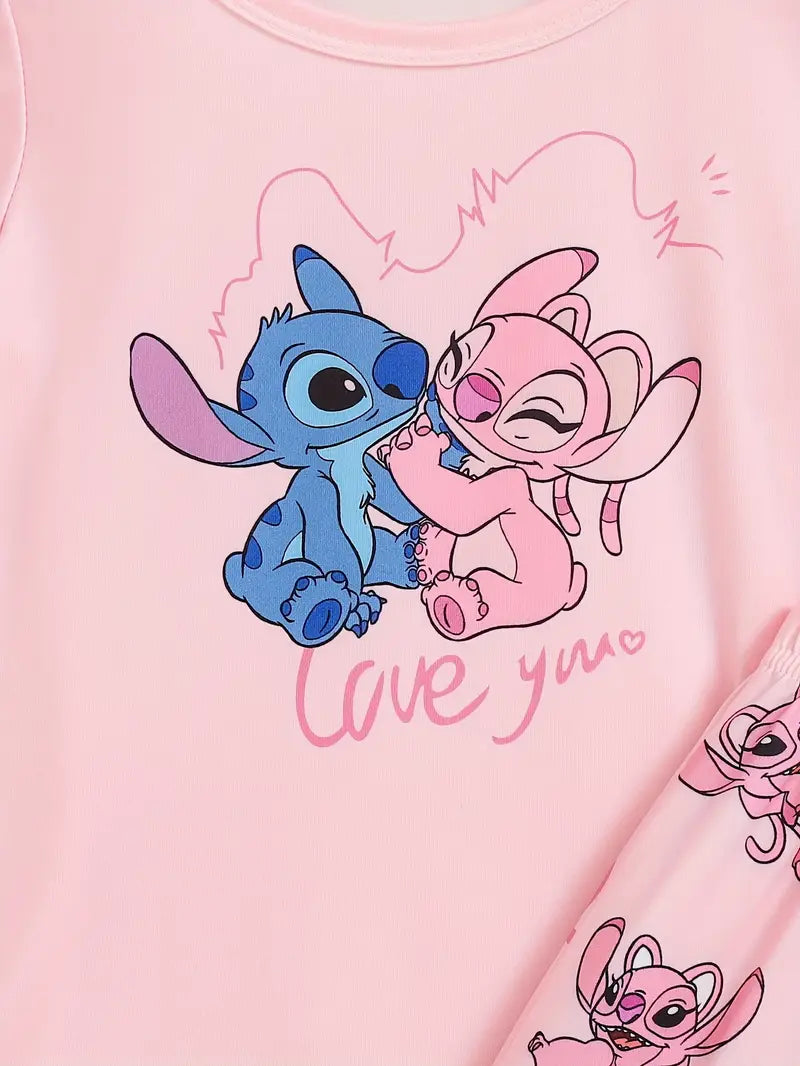 Pyjama enfant Stitch & Angel Rose pyjama dreami