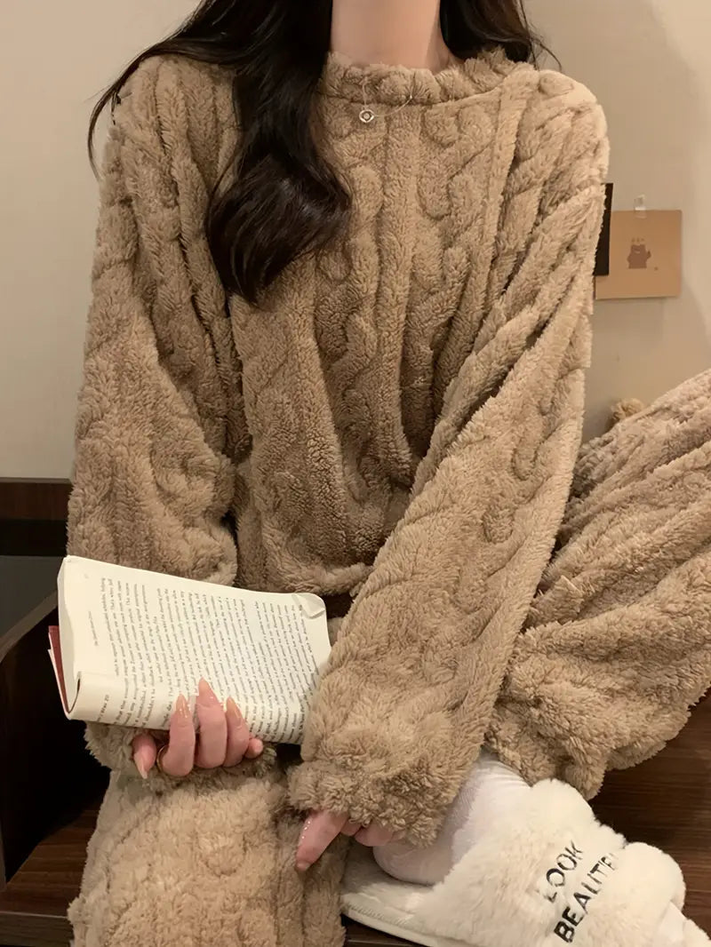 Ensemble pyjama peluche cosy pyjama dreami