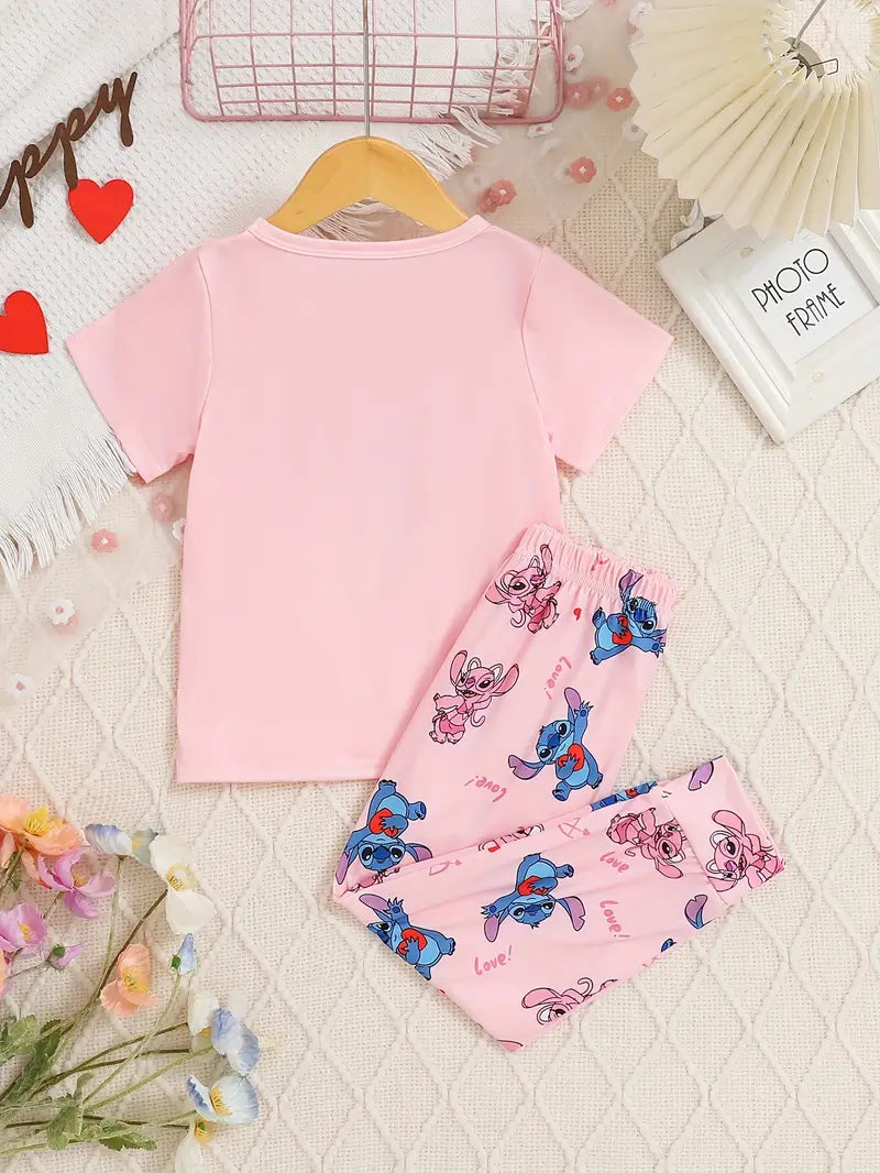 Pyjama enfant Stitch & Angel Rose pyjama dreami