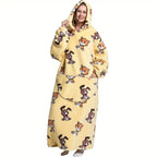 Pyjama Plaid a Capuche Oversize Motifs pyjama dreami