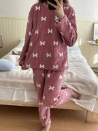 pyjama Rose Nœuds Papillon pyjama dreami