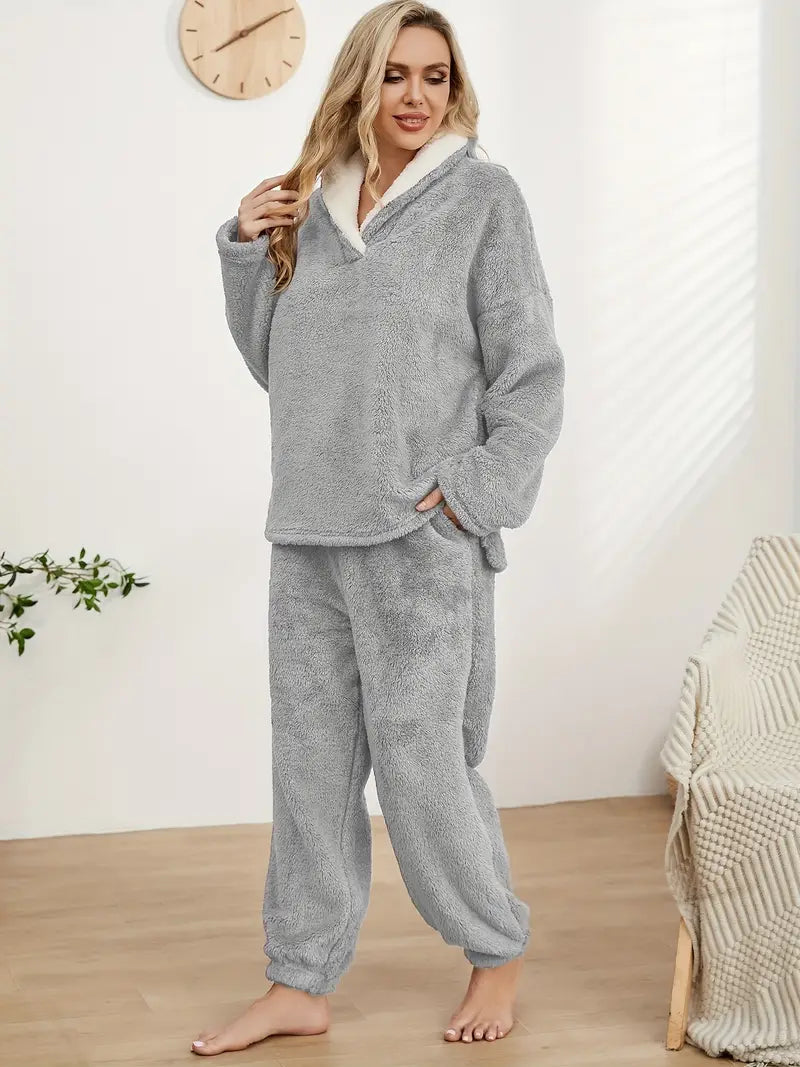 Pyjama a capuche en polaire douce pyjama dreami