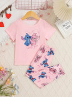 Pyjama enfant Stitch & Angel Rose pyjama dreami