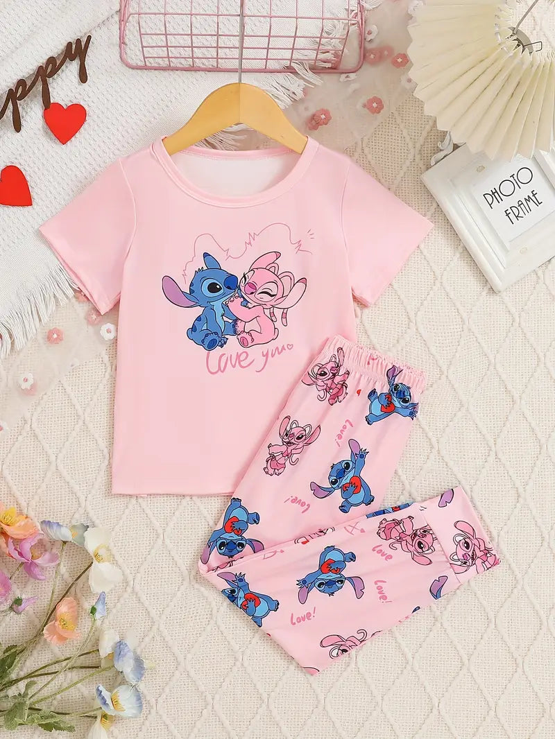 Pyjama enfant Stitch & Angel Rose pyjama dreami