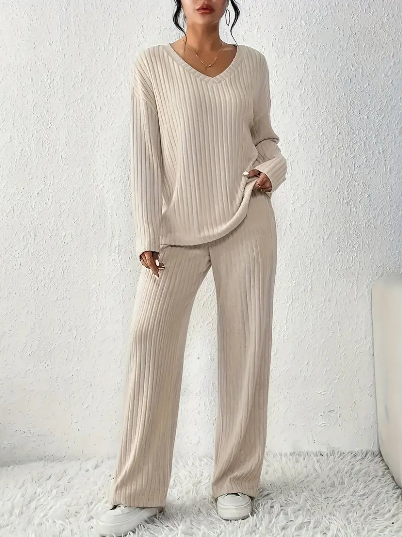 Pyjama loungewear beige pyjama dreami