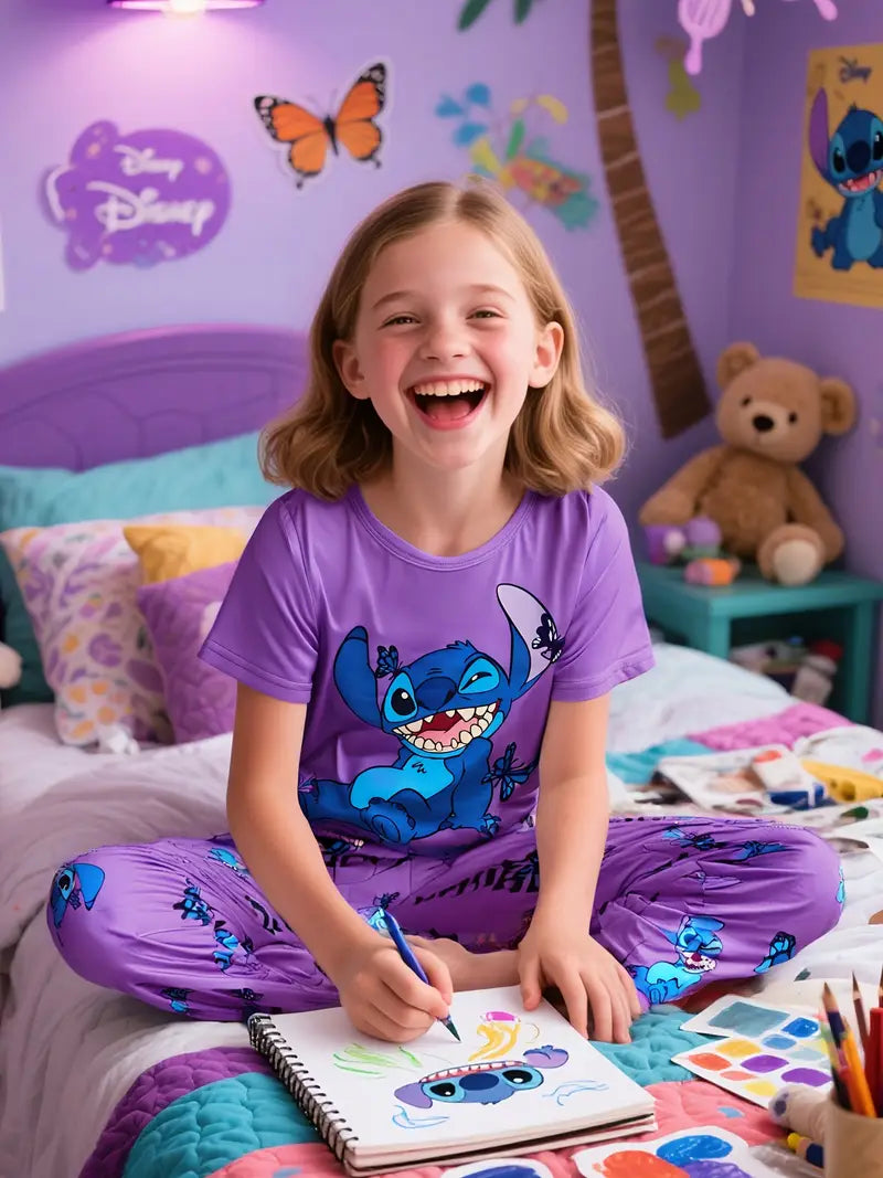 Pyjama enfant Stitch Violet pyjama dreami