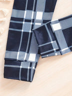 Ensemble Pyjama Bleu Marine à Carreaux pyjama dreami