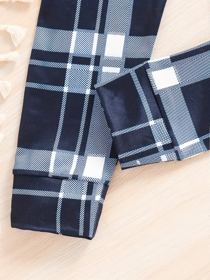 Ensemble Pyjama Bleu Marine à Carreaux pyjama dreami