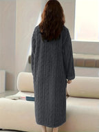 chemise de nuit en polaire longue pyjama dreami