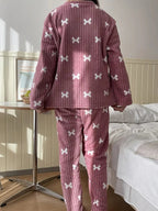 pyjama Rose Nœuds Papillon pyjama dreami