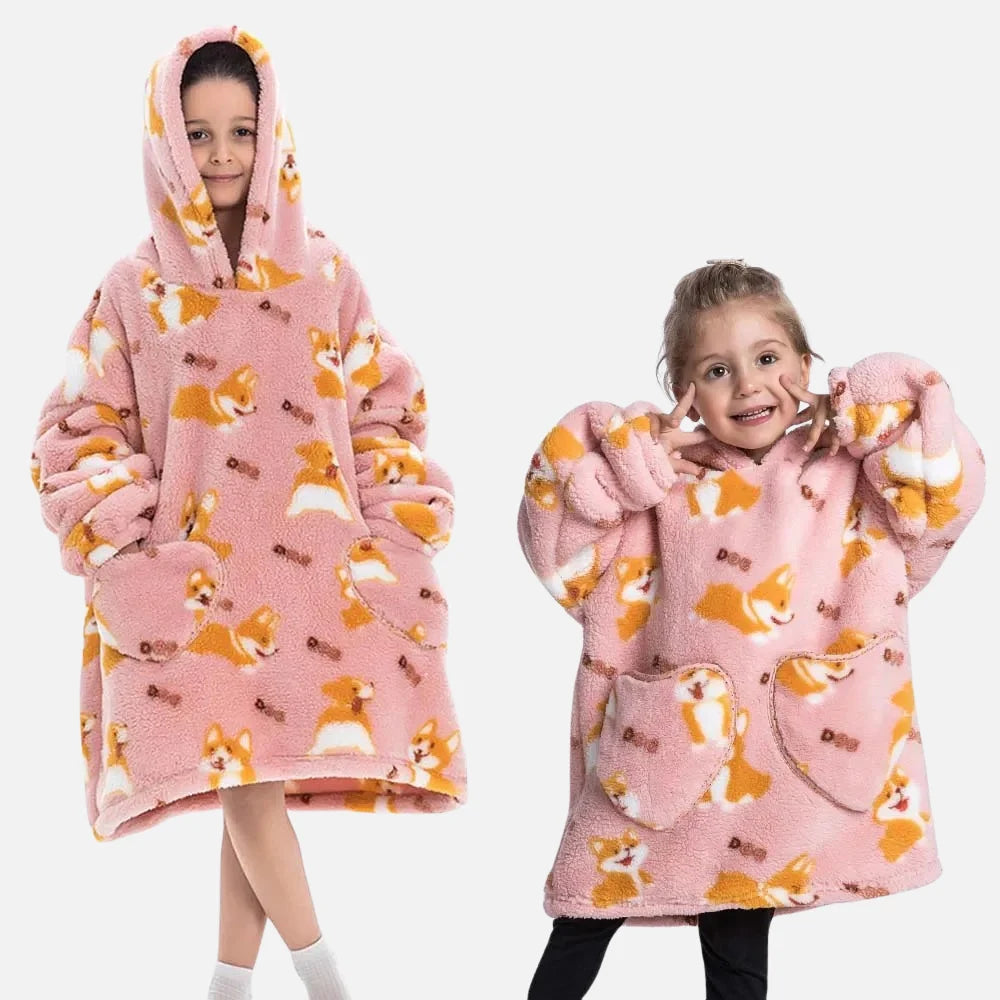 Plaid a Capuche Enfants pyjama dreami