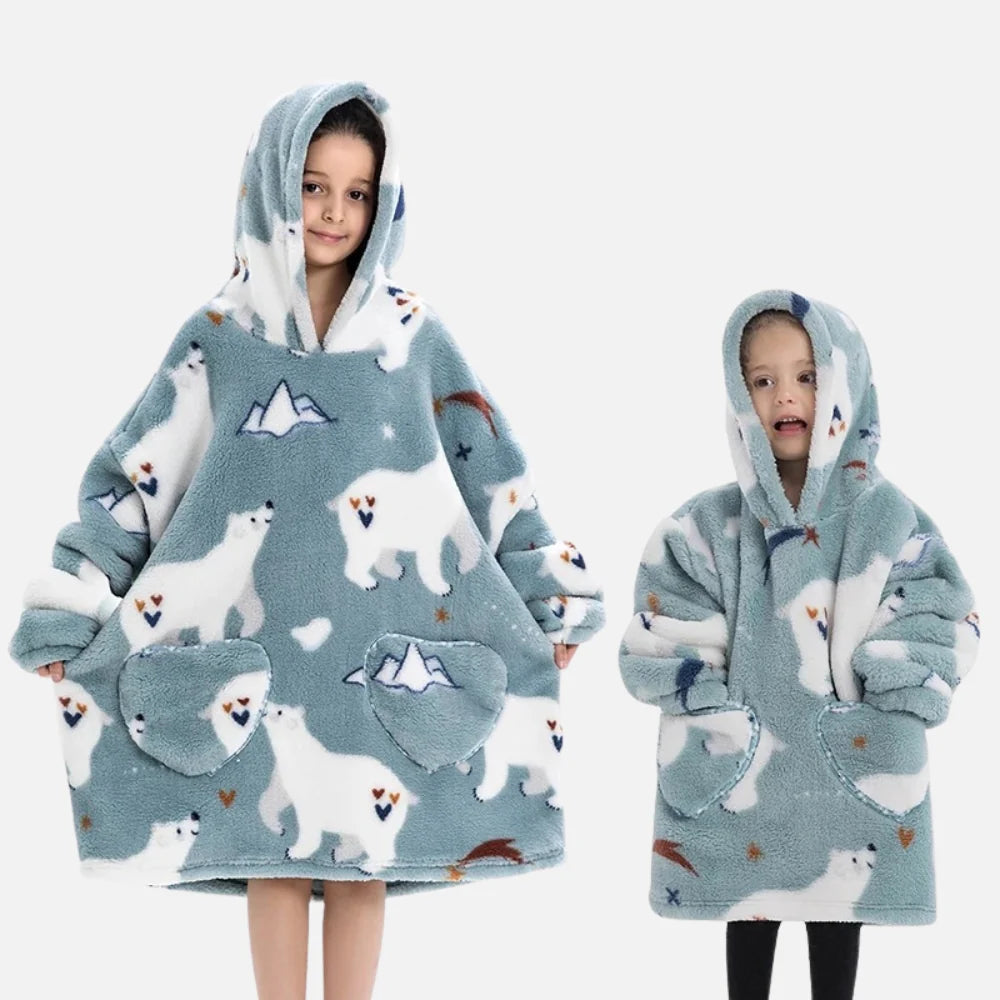 Plaid a Capuche Enfants pyjama dreami
