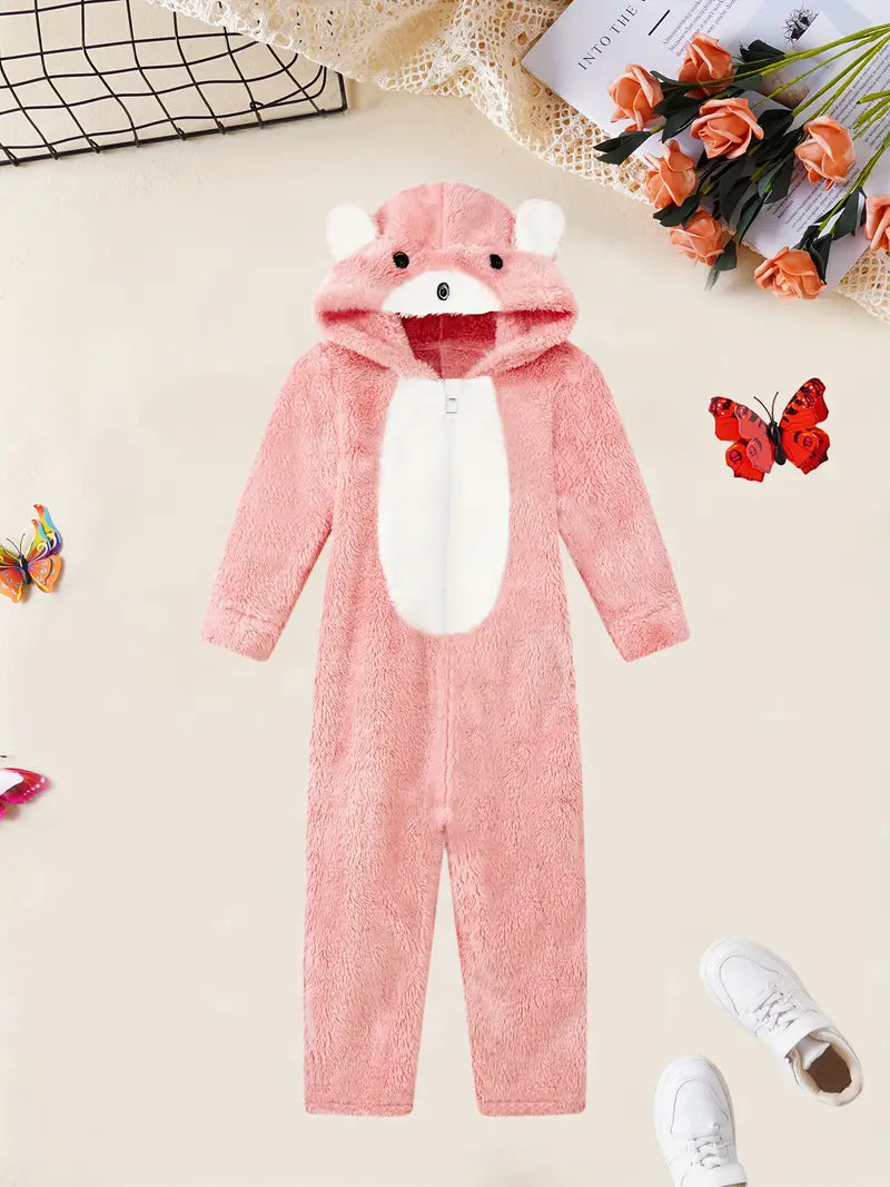 Combinaison Pyjama Enfant Ours Rose pyjama dreami
