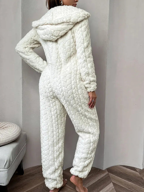 Combinaison Pyjama Blanc Cocooning pyjama dreami