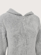 Combinaison Pyjama Gris a Capuche pyjama dreami