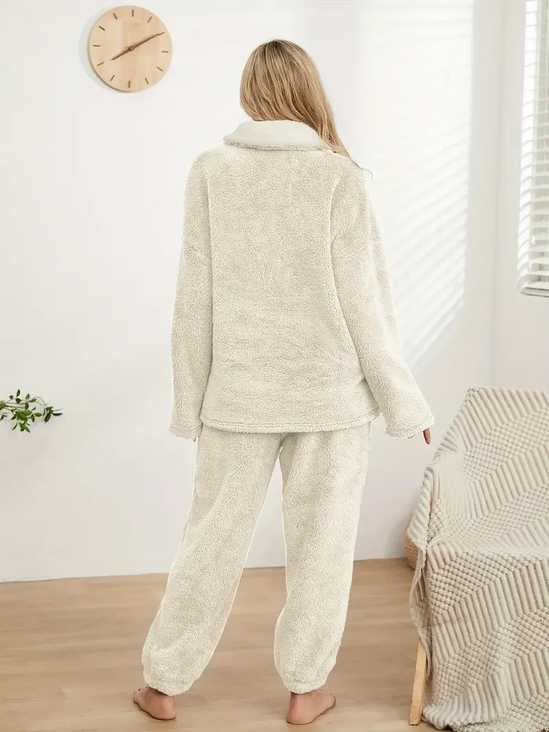 Pyjama a capuche en polaire douce pyjama dreami