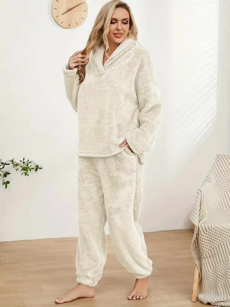 Pyjama a capuche en polaire douce pyjama dreami