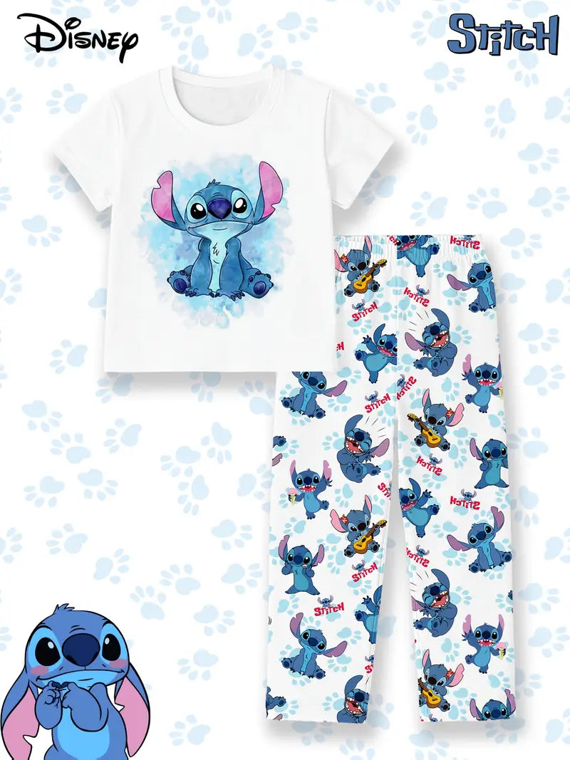 Pyjama Enfant Stitch Blanc pyjama dreami
