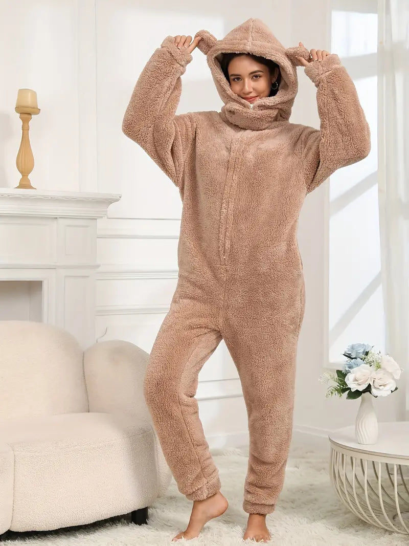 Combinaison Pyjama Ours Douillette à Capuche pyjama dreami