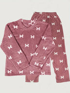 pyjama Rose Nœuds Papillon pyjama dreami